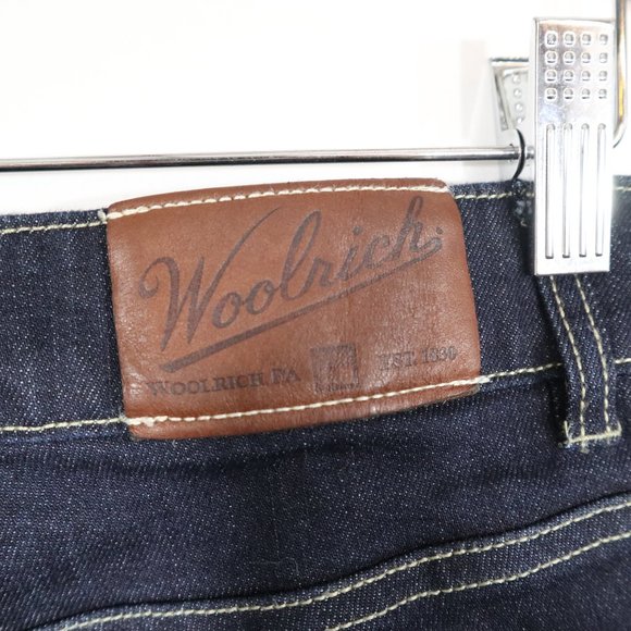 Woolrich Dark Wash Straight Leg Jeans - Picture 5 of 5